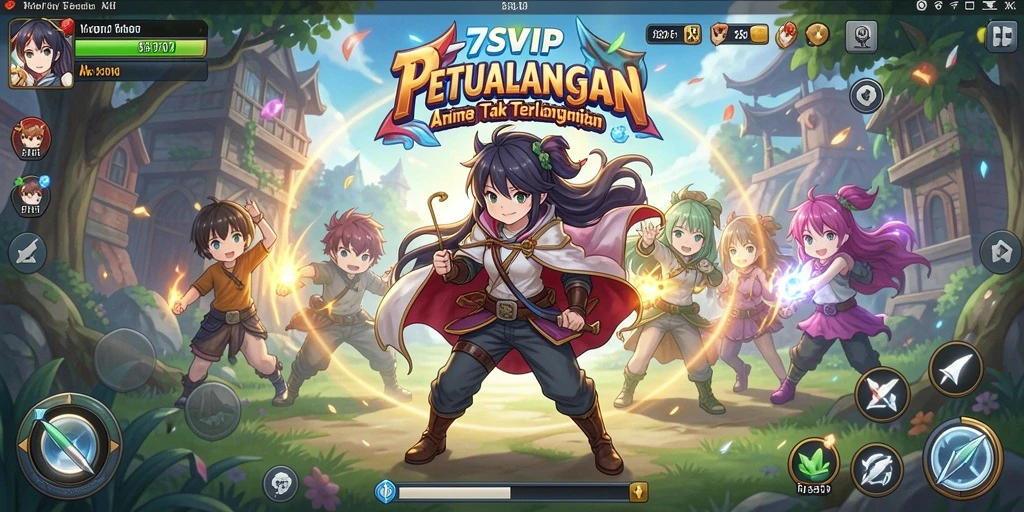 Gameplay mengasyikkan dengan karakter anime ikonik.