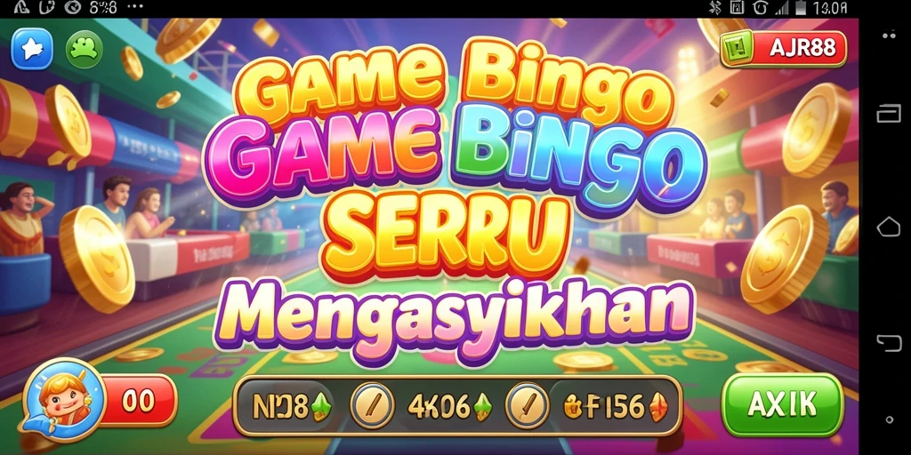Tampilan utama gameplay Bingo AJR88 yang seru dan menarik.