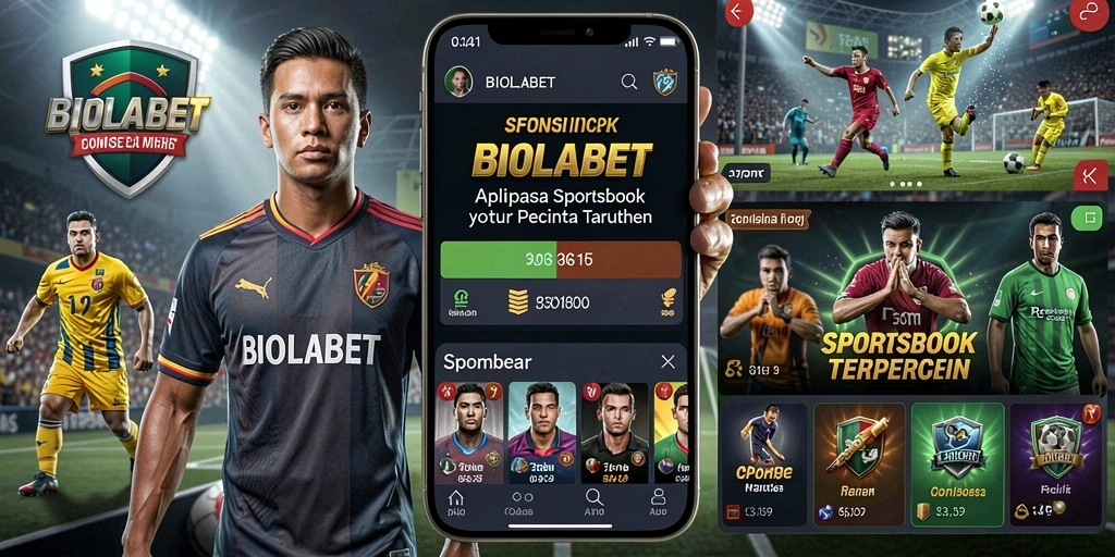 Tampilan grafis menarik dari gameplay taruhan olahraga di BIOLABET.