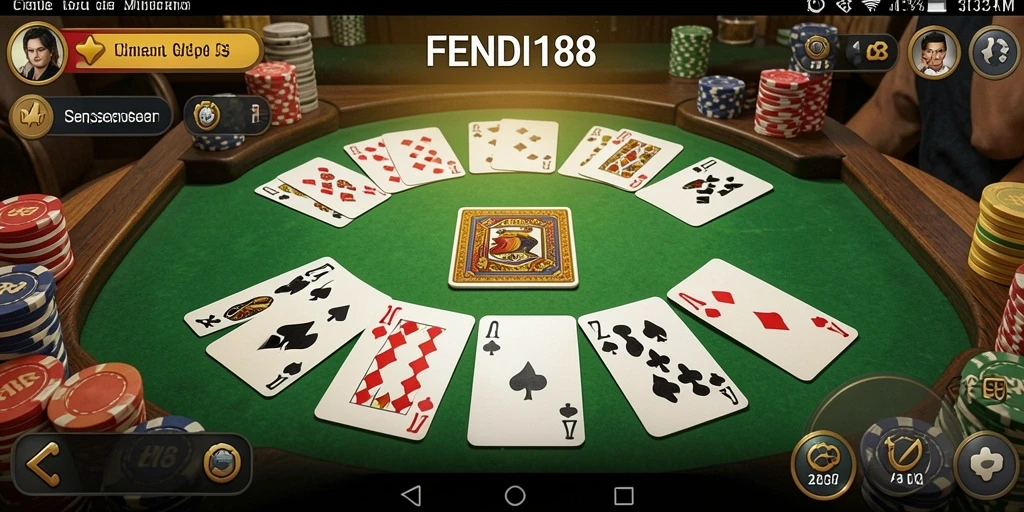 Gameplay seru dan interaktif di FENDI188 Gaple.