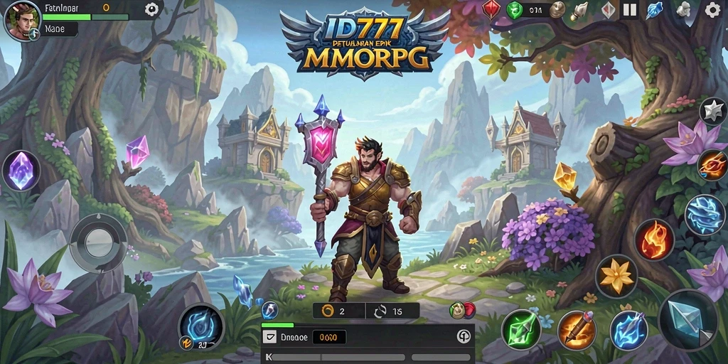 Tampilan gameplay menarik di ID777 dengan petualangan mendebarkan dan pertempuran seru.