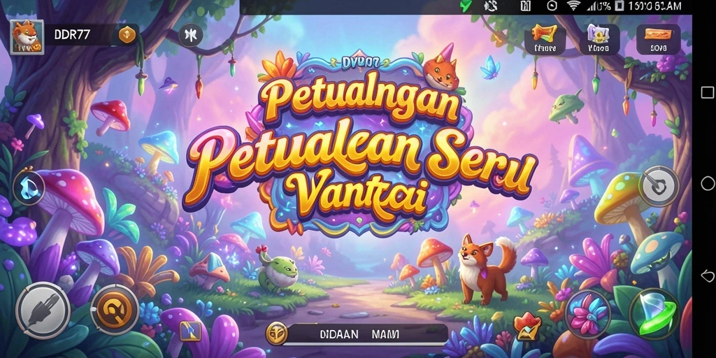 Tampilan gameplay seru di dunia fantasi ARPG.