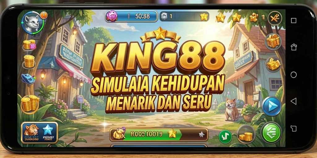 Grafis menawan dan gameplay immersive dalam KING88.