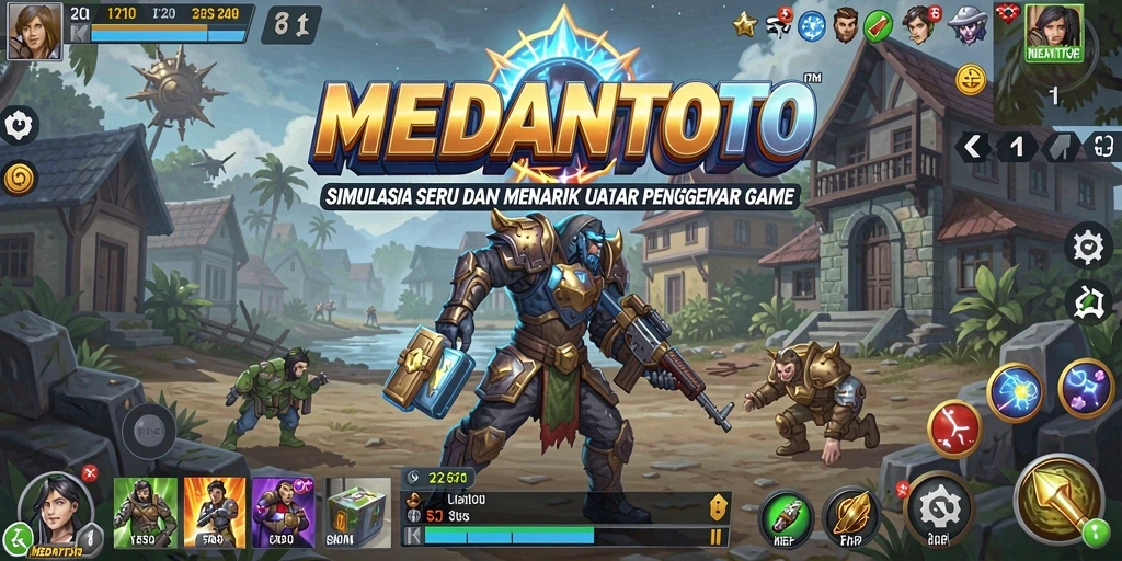 Tangkapan layar MEDANTOTO menunjukkan momen seru dalam permainan simulasi.