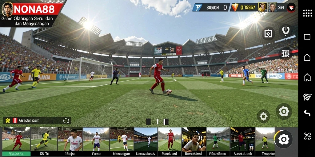 Tampilan gameplay NONA88 yang seru dan menari.