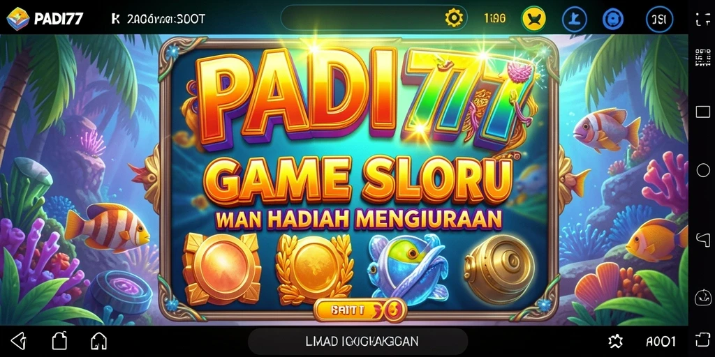 Tangkapan layar PADI777 menampilkan gameplay Slot yang menarik dan menghibur.