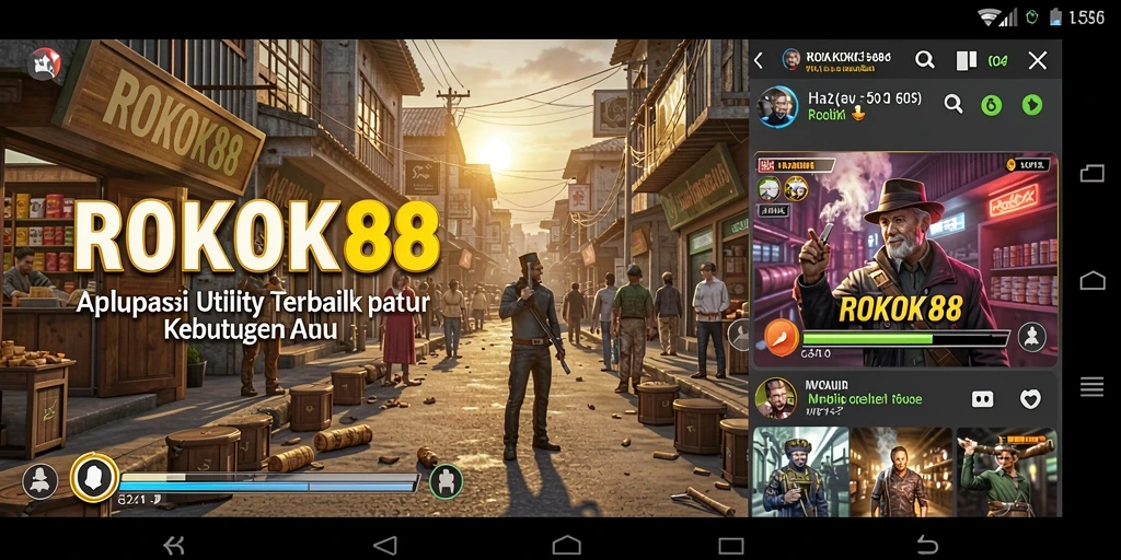 Screenshot ROKOK88 menampilkan antarmuka yang jelas dan fungsional.
