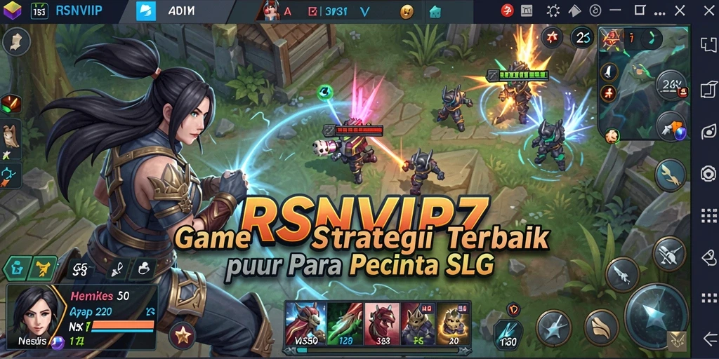 Tampilan gameplay menarik dari RSNVIP7 yang menantang strategi Anda.