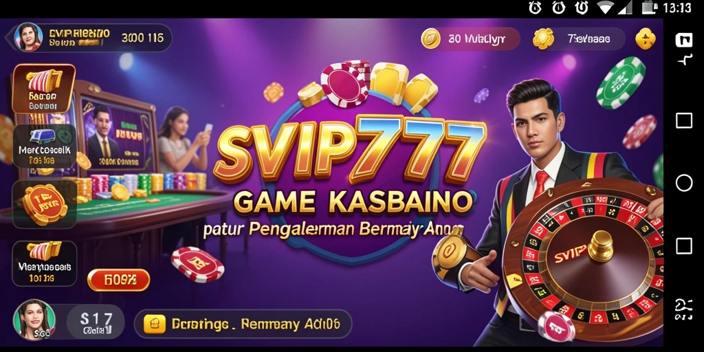 Tampilan menarik dari gameplay Kasino di SVIP777.