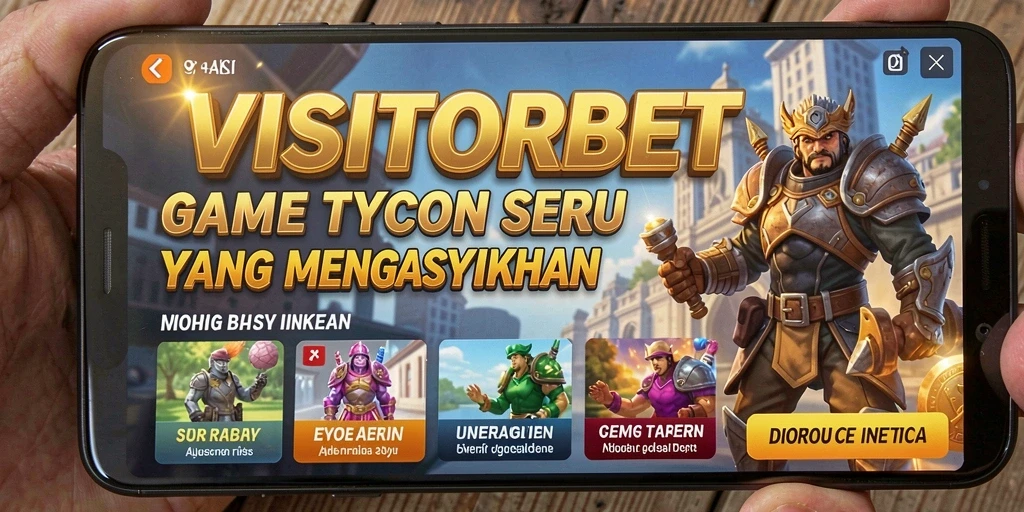 Tangkapan layar gameplay VISITORBET yang menampilkan aktivitas Tycoon.