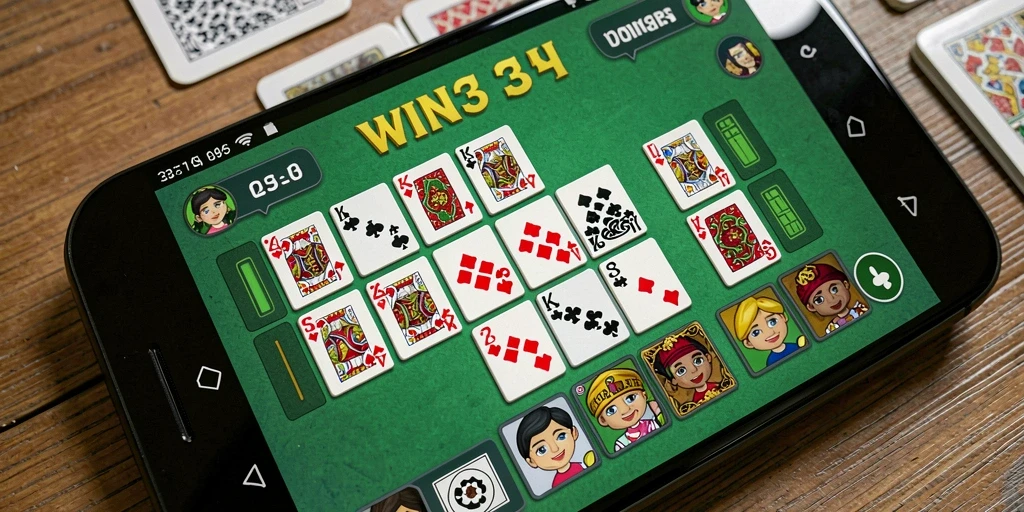 Tampilan gameplay WIN33 dengan suasana bermain Domino yang mengasyikkan.